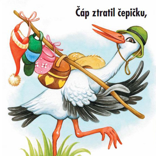 10 Čáp ztratil čepičku
